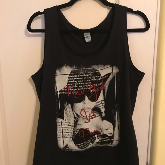 *NWOT* Plus Sizes  New York VS Paris Tank Top - Picture 3 of 5
